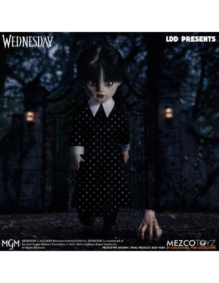 MUÑECA LIVING DEAD DOLLS WEDNESDAY ADDAMS