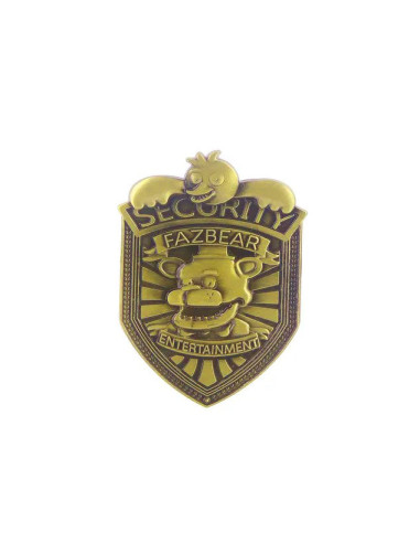 BADGE FIVE NIGHTS AT FREDDYS SECURITY