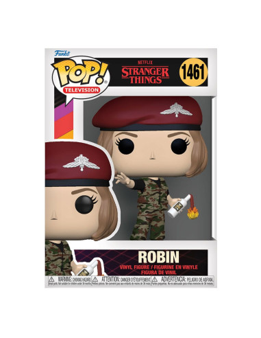 FUNKO POP STRANGER THINGS 4 ROBIN WITH COCKTAIL MOLOTOV