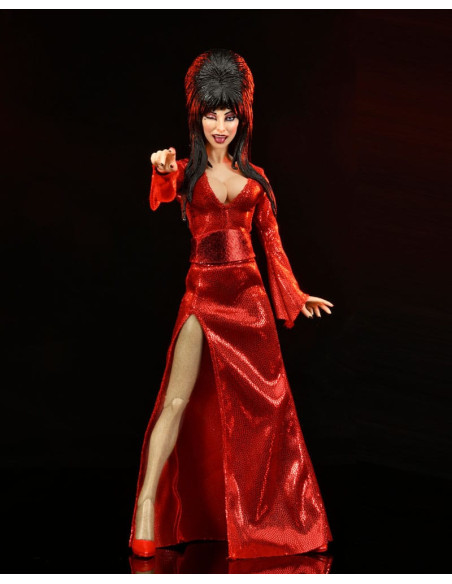 FIGURA ELVIRA NECA REELTOYS MISTRESS OF THE DARK RED, FRIGHT & BOO