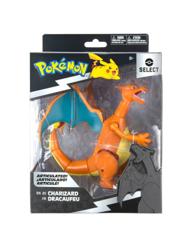 FIGURA ARTICULADA POKEMON CHARIZARD