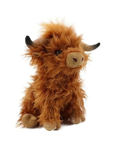 PELUCHE VACA MARRON