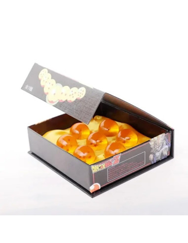 CAJA DRAGON BALL 7 BOLAS 7.6cm