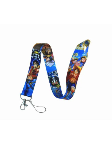 LANYARD (ACOLLADOR) ONE PIECE LUFFYS TEAM