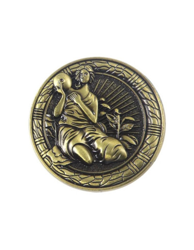 MEDALLON RESIDENT EVIL 2 REMAKE DONCELLA EDICION LIMITADA