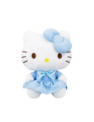 PELUCHE HELLO KITTY BABY BLUE DRESS 32cm