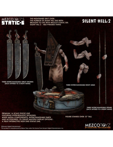 Silent Hill 2 Estatua 1/6 PVC Red Pyramid Thing 42 cm