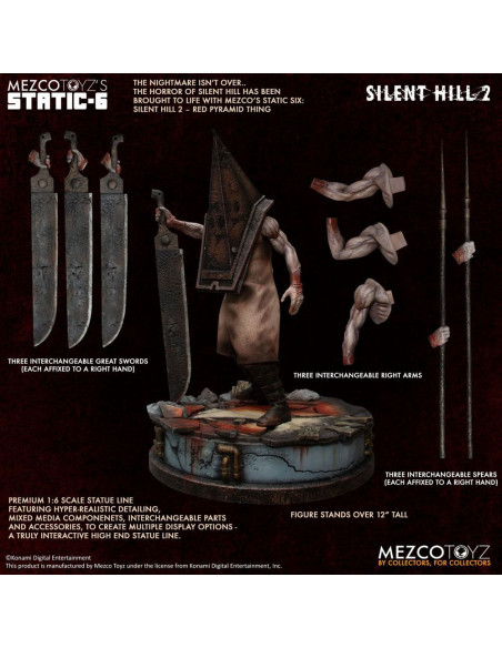 Silent Hill 2 Estatua 1/6 PVC Red Pyramid Thing 42 cm