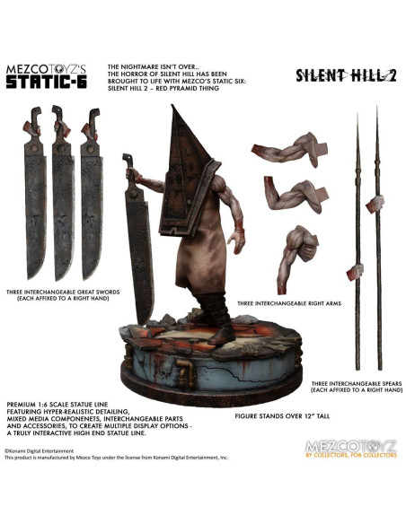 Silent Hill 2 Estatua 1/6 PVC Red Pyramid Thing 42 cm
