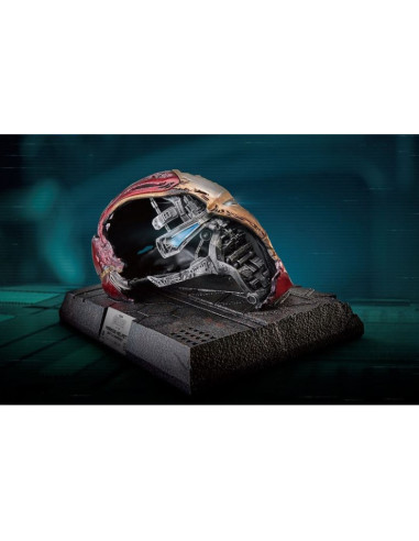 REPLICA MASTER CRAFT MARVEL LOS VENGADORES ENDGAME IRON MAN CASCO DAÑADO MARK50