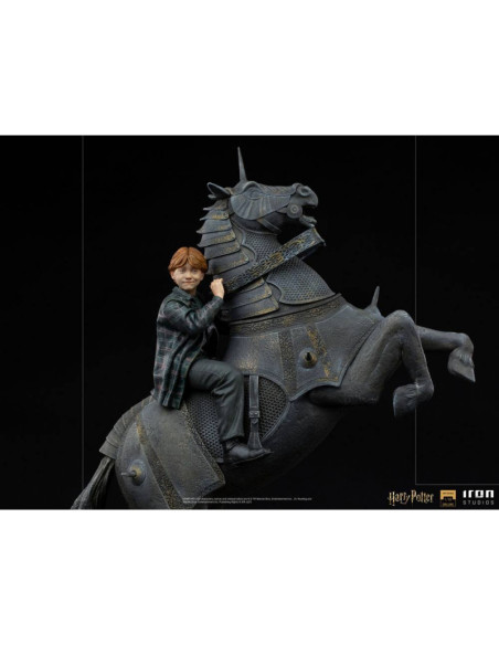 ESTATUA ART SCALE 1/10 HARRY POTTER RON WEASLEY AJEDREZ MAGICO
