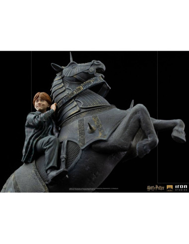 ESTATUA ART SCALE 1/10 HARRY POTTER RON WEASLEY AJEDREZ MAGICO