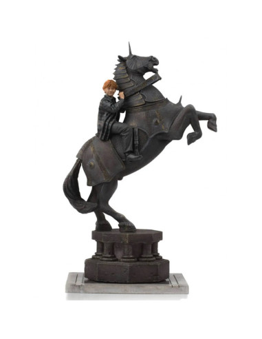 ESTATUA ART SCALE 1/10 HARRY POTTER RON WEASLEY AJEDREZ MAGICO