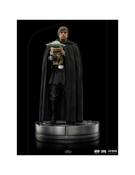 ESTATUA ART SCALE STAR WARS THE MANDALORIAN LUKE SKYWALKER Y GROGU THE CHILD