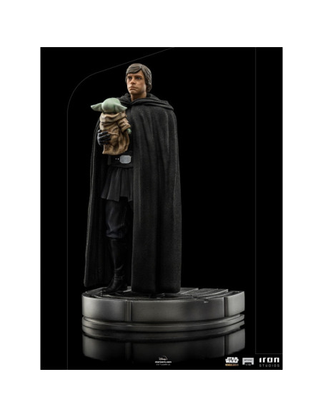 ESTATUA ART SCALE STAR WARS THE MANDALORIAN LUKE SKYWALKER Y GROGU THE CHILD