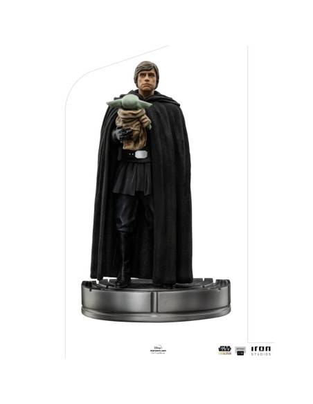 ESTATUA ART SCALE STAR WARS THE MANDALORIAN LUKE SKYWALKER Y GROGU THE CHILD