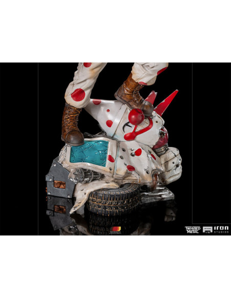ESTATUA ART SCALE TWISTED METAL SWEET TOOTH