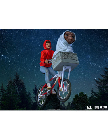 ESTATUA ART SCALE E.T. EL EXTRATERRESTRE E.T. Y ELLIOT