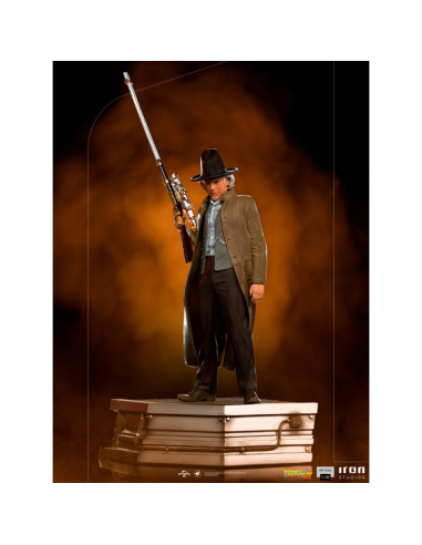 ESTATUA ART SCALE REGRESO AL FUTURO 3 DOC BROWN