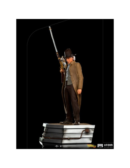 ESTATUA ART SCALE REGRESO AL FUTURO 3 DOC BROWN
