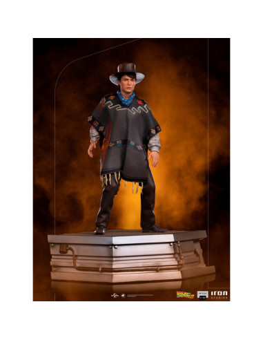 ESTATUA ART SCALE REGRESO AL FUTURO 3 MARTY MCFLY