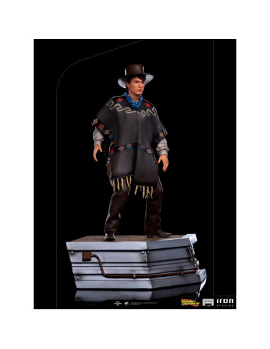 ESTATUA ART SCALE REGRESO AL FUTURO 3 MARTY MCFLY