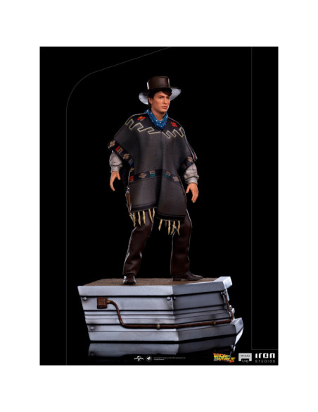 ESTATUA ART SCALE REGRESO AL FUTURO 3 MARTY MCFLY