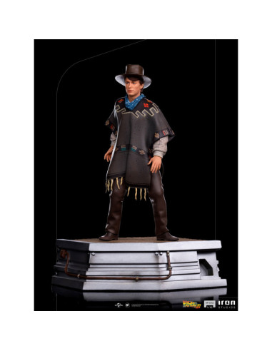 ESTATUA ART SCALE REGRESO AL FUTURO 3 MARTY MCFLY