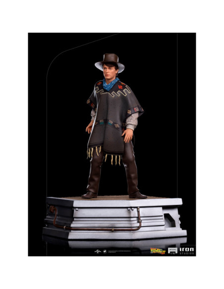 ESTATUA ART SCALE REGRESO AL FUTURO 3 MARTY MCFLY