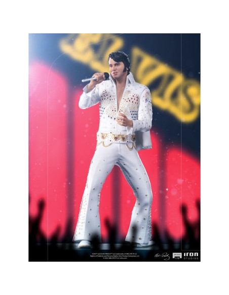 ESTATUA ART SCALE ELVIS PRESLEY 1973