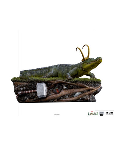 ESTATUA ART SCALE MARVEL LOKI ALLIGATOR LOKI