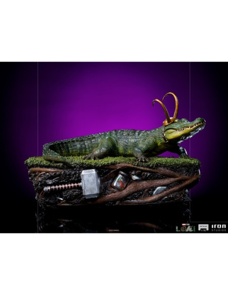 ESTATUA ART SCALE MARVEL LOKI ALLIGATOR LOKI