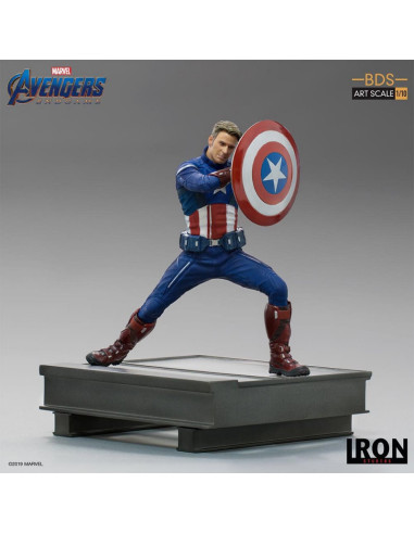 ESTATUA BDS ART SCALE 1/10 MARVEL LOS VENGADORES: ENDGAME CAPITAN AMERICA 2023