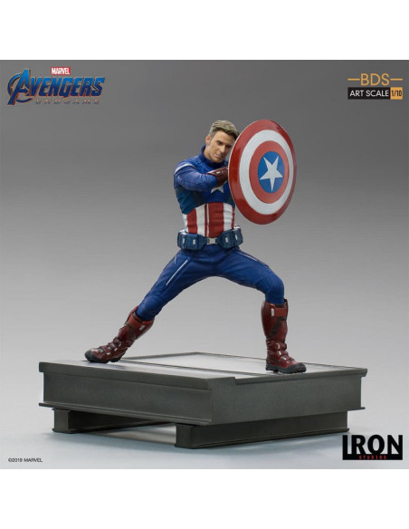 ESTATUA BDS ART SCALE 1/10 MARVEL LOS VENGADORES: ENDGAME CAPITAN AMERICA 2023