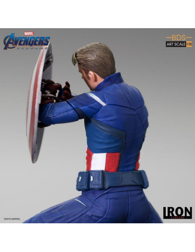 ESTATUA BDS ART SCALE 1/10 MARVEL LOS VENGADORES: ENDGAME CAPITAN AMERICA 2023