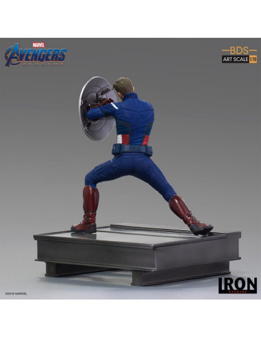 ESTATUA BDS ART SCALE 1/10 MARVEL LOS VENGADORES: ENDGAME CAPITAN AMERICA 2023