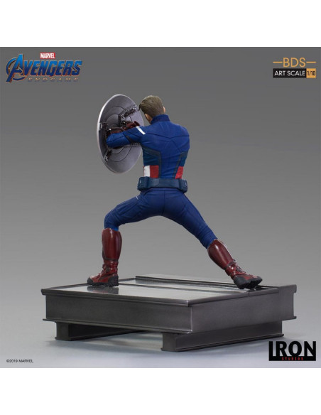 ESTATUA BDS ART SCALE 1/10 MARVEL LOS VENGADORES: ENDGAME CAPITAN AMERICA 2023
