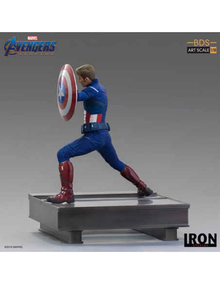 ESTATUA BDS ART SCALE 1/10 MARVEL LOS VENGADORES: ENDGAME CAPITAN AMERICA 2023