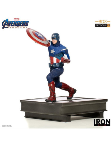 ESTATUA BDS ART SCALE 1/10 MARVEL LOS VENGADORES: ENDGAME CAPITAN AMERICA 2012