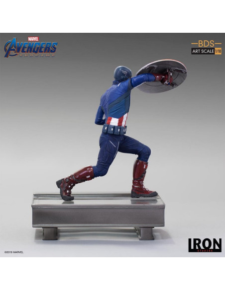 ESTATUA BDS ART SCALE 1/10 MARVEL LOS VENGADORES: ENDGAME CAPITAN AMERICA 2012