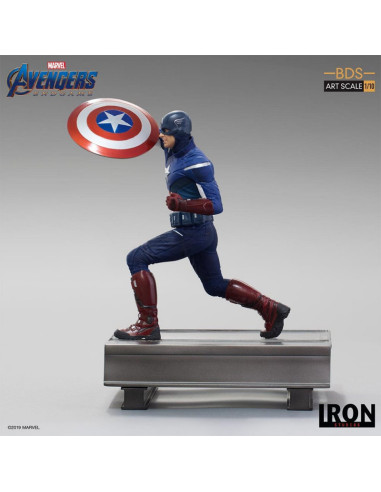 ESTATUA BDS ART SCALE 1/10 MARVEL LOS VENGADORES: ENDGAME CAPITAN AMERICA 2012