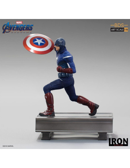 ESTATUA BDS ART SCALE 1/10 MARVEL LOS VENGADORES: ENDGAME CAPITAN AMERICA 2012