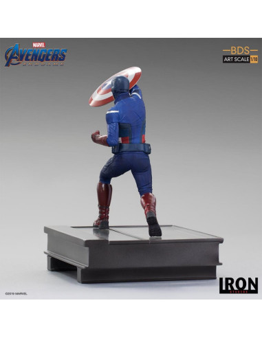 ESTATUA BDS ART SCALE 1/10 MARVEL LOS VENGADORES: ENDGAME CAPITAN AMERICA 2012