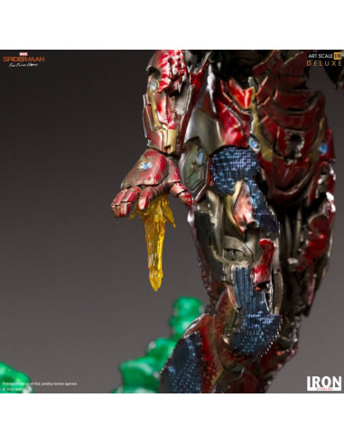 ESTATUA BDS ART SCALE 1/10 MARVEL SPIDER MAN IRON MAN ILLUSION