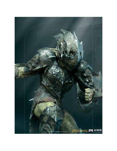 ESTATUA ART SCALE EL SEÑOR DE LOS ANILLOS ORCO CON ARMADURA