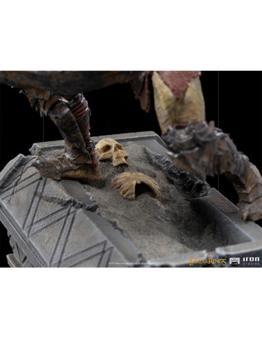 ESTATUA ART SCALE EL SEÑOR DE LOS ANILLOS ORCO CON ARMADURA