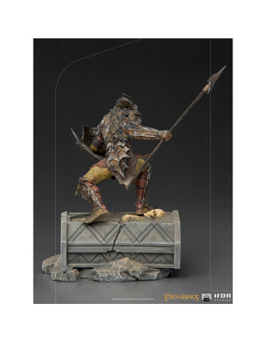 ESTATUA ART SCALE EL SEÑOR DE LOS ANILLOS ORCO CON ARMADURA