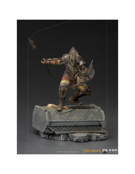ESTATUA ART SCALE EL SEÑOR DE LOS ANILLOS ORCO CON ARMADURA