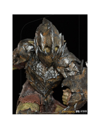 ESTATUA ART SCALE EL SEÑOR DE LOS ANILLOS ORCO CON ARMADURA