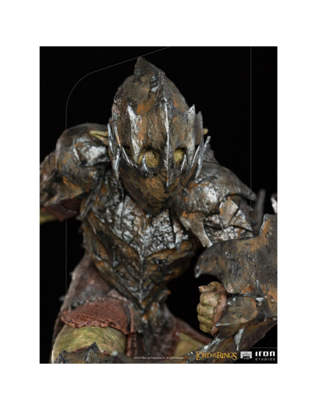 ESTATUA ART SCALE EL SEÑOR DE LOS ANILLOS ORCO CON ARMADURA